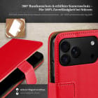 moex Book Case für iPhone 18 Pro Max Klapphülle mit Kartenfach – Produktbild 3