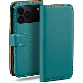 moex Book Case für iPhone 18 Pro Max Klapphülle mit Kartenfach – Petrol moex Book Case für iPhone 18 Pro Max Klapphülle mit Kartenfach – Petrol