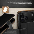 moex Book Case für iPhone 18 Pro Klapphülle mit Kartenfach – Produktbild 3