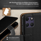 moex Book Case für Motorola Moto G17 Klapphülle mit Kartenfach – Produktbild 3