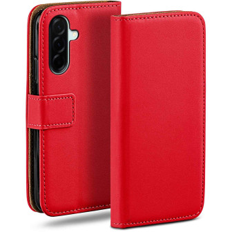 moex Book Case für Samsung Galaxy A37 5G Klapphülle mit Kartenfach – Rubinrot moex Book Case für Samsung Galaxy A37 5G Klapphülle mit Kartenfach – Rubinrot