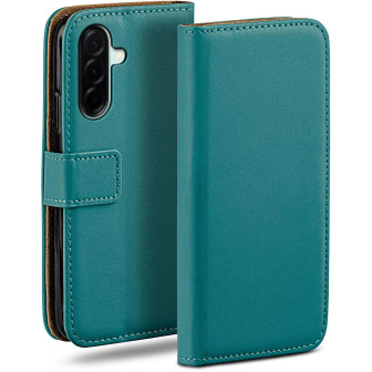 moex Book Case für Samsung Galaxy A37 5G Klapphülle mit Kartenfach – Petrol