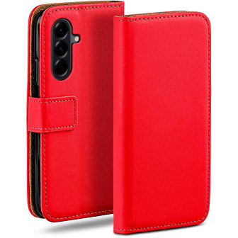 moex Book Case für Samsung Galaxy A56 5G Klapphülle mit Kartenfach – Rubinrot moex Book Case für Samsung Galaxy A56 5G Klapphülle mit Kartenfach – Rubinrot