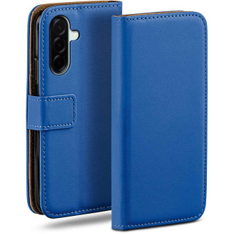 moex Book Case für Samsung Galaxy A57 5G Klapphülle mit Kartenfach – Marineblau