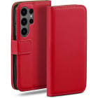 moex Book Case für Samsung Galaxy S26 Ultra Klapphülle mit Kartenfach – Produktbild 1