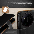 moex Book Case für Xiaomi 17 Ultra Klapphülle mit Kartenfach – Produktbild 3