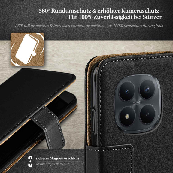 moex Book Case für Redmi Note 15 Pro+ 5G Klapphülle mit Kartenfach – Weiteres Produktbild 3 moex Book Case für Redmi Note 15 Pro+ 5G Klapphülle mit Kartenfach – Weiteres Produktbild 3