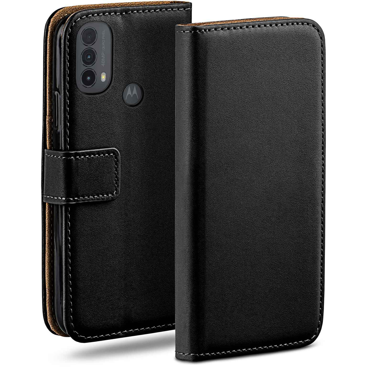 moex Book Case für Motorola Moto E30 Klapphülle mit Kartenfach – undefined