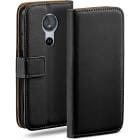 moex Book Case für Motorola Moto E5 Klapphülle mit Kartenfach – Weiteres Produktbild 1