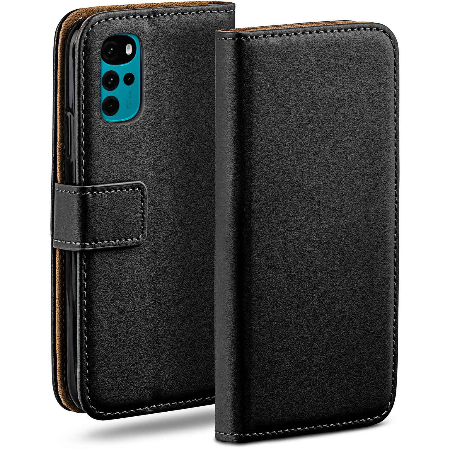 moex Book Case für Motorola Moto G22 Klapphülle mit Kartenfach – undefined