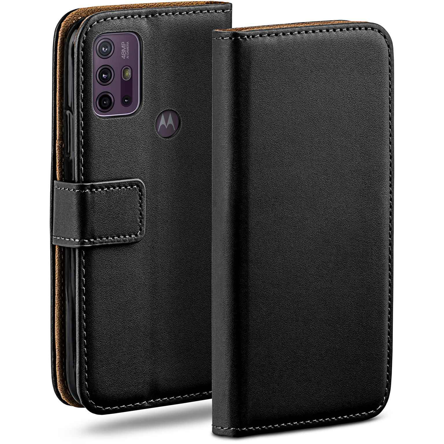 moex Book Case für Motorola Moto G30 Klapphülle mit Kartenfach – undefined