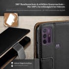 moex Book Case für Motorola Moto G30 Klapphülle mit Kartenfach – Weiteres Produktbild 3