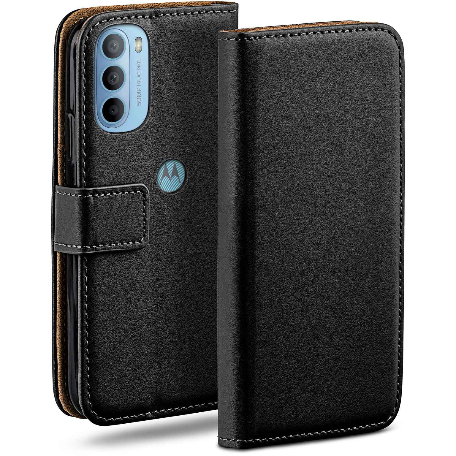 moex Book Case für Motorola Moto G41 Klapphülle mit Kartenfach – Weiteres Produktbild 1 moex Book Case für Motorola Moto G41 Klapphülle mit Kartenfach – Weiteres Produktbild 1