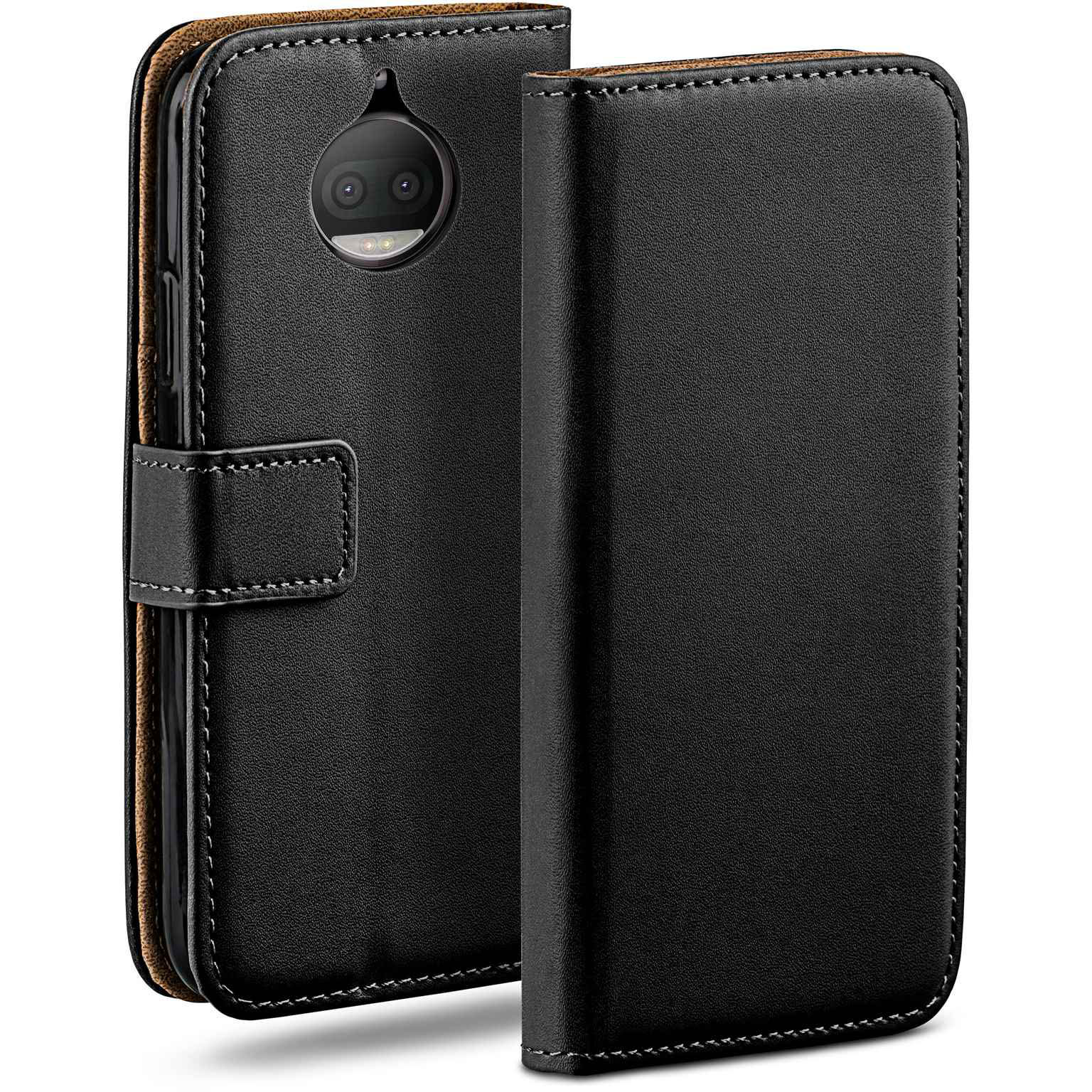 moex Book Case für Motorola Moto G5s Plus Klapphülle mit Kartenfach – undefined