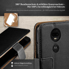 moex Book Case für Motorola Moto G7 Klapphülle mit Kartenfach – Weiteres Produktbild 3