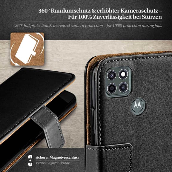moex Book Case für Motorola Moto G9 Power Klapphülle mit Kartenfach – Weiteres Produktbild 3 moex Book Case für Motorola Moto G9 Power Klapphülle mit Kartenfach – Weiteres Produktbild 3