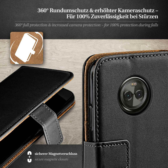 moex Book Case für Motorola Moto X4 Klapphülle mit Kartenfach – Weiteres Produktbild 3 moex Book Case für Motorola Moto X4 Klapphülle mit Kartenfach – Weiteres Produktbild 3