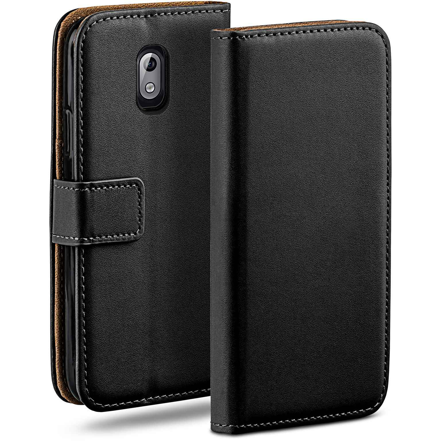 moex Book Case für Nokia 3.1 Klapphülle mit Kartenfach – undefined