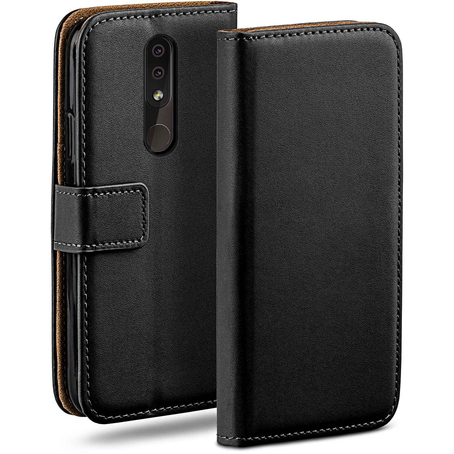 moex Book Case für Nokia 4.2 Klapphülle mit Kartenfach – undefined