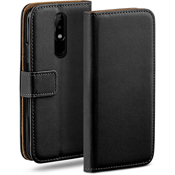 moex Book Case für Nokia 5.1 Klapphülle mit Kartenfach – Weiteres Produktbild 1