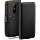 moex Book Case für Nokia 6.1 Plus Klapphülle mit Kartenfach – Weiteres Produktbild 1