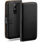 moex Book Case für Nokia 6.1 Plus Klapphülle mit Kartenfach – Weiteres Produktbild 1