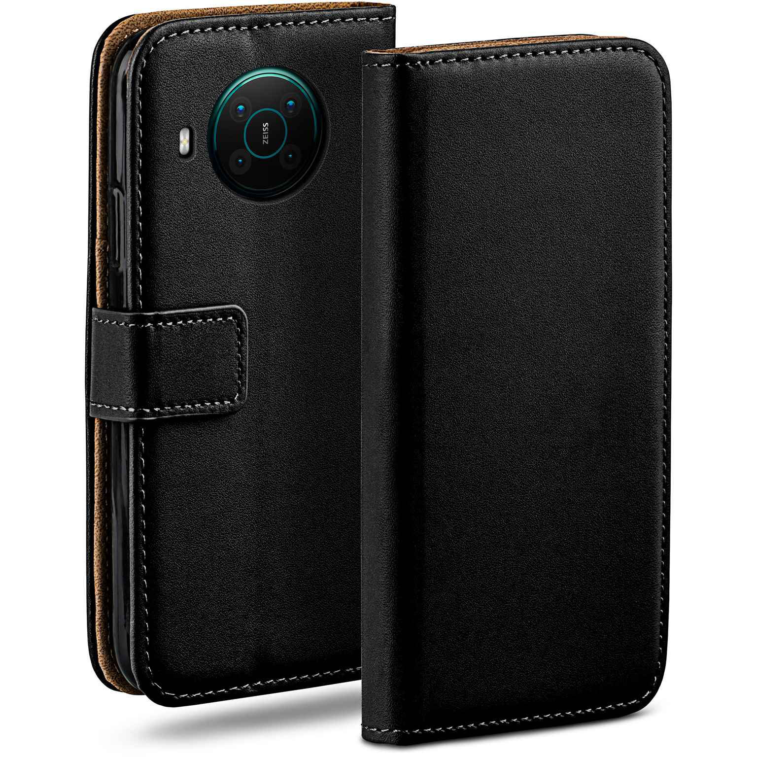 moex Book Case für Nokia X10 Klapphülle mit Kartenfach – undefined