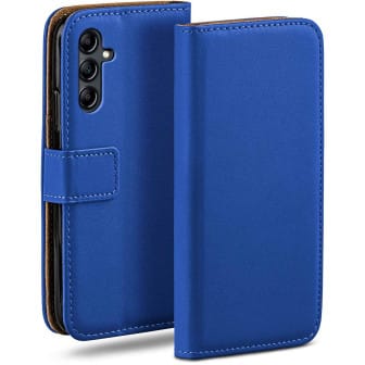 moex Book Case für Samsung Galaxy A14 5G Klapphülle mit Kartenfach – Royal-Blue moex Book Case für Samsung Galaxy A14 5G Klapphülle mit Kartenfach – Royal-Blue
