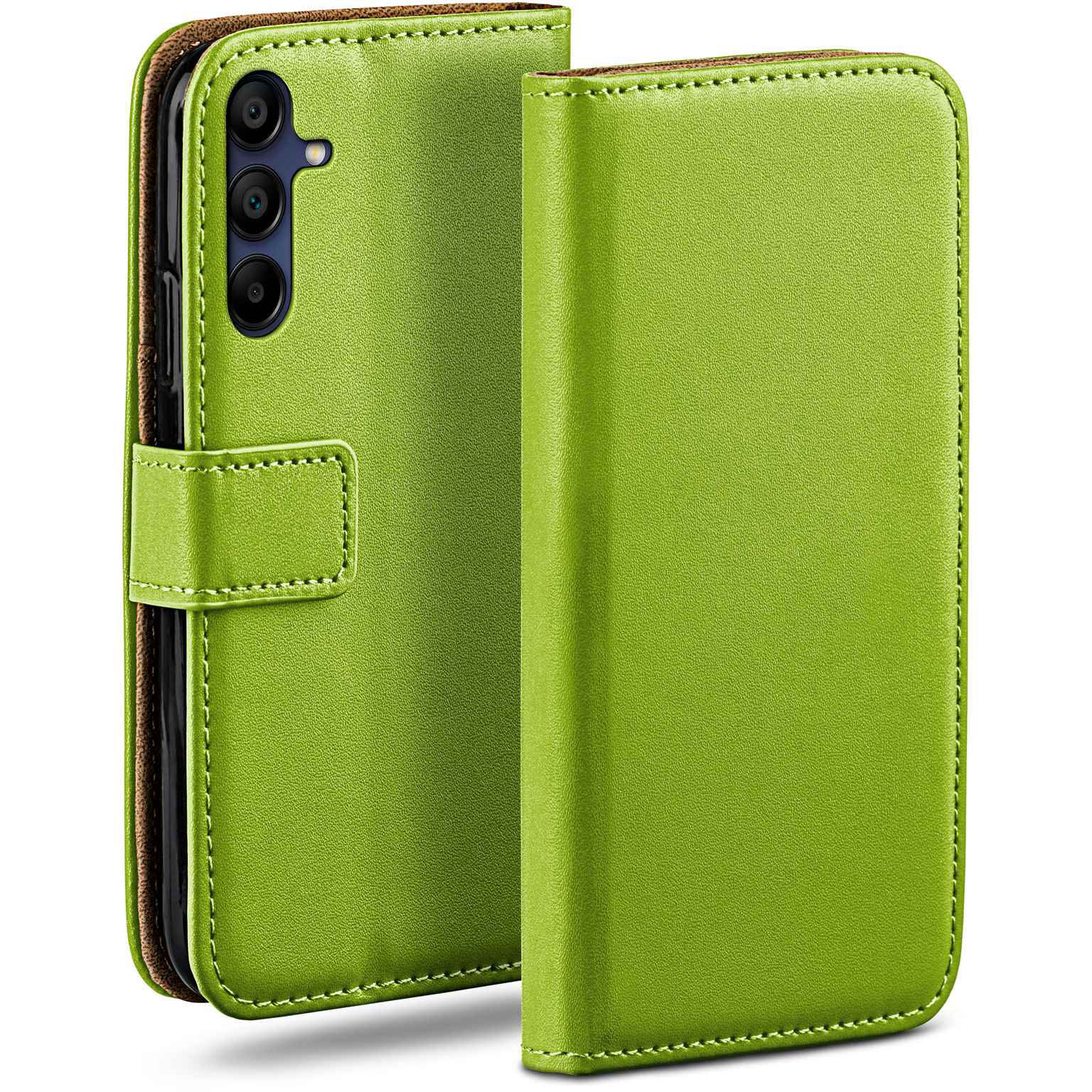 moex Book Case für Samsung Galaxy A15 (4G) Klapphülle mit Kartenfach – undefined