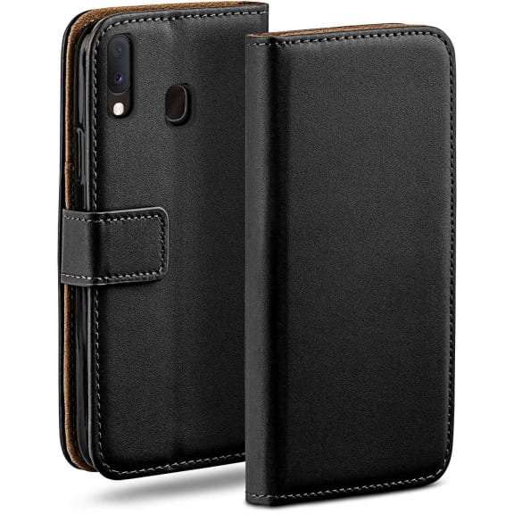 moex Book Case für Samsung Galaxy A20e Klapphülle mit Kartenfach – Weiteres Produktbild 1 moex Book Case für Samsung Galaxy A20e Klapphülle mit Kartenfach – Weiteres Produktbild 1