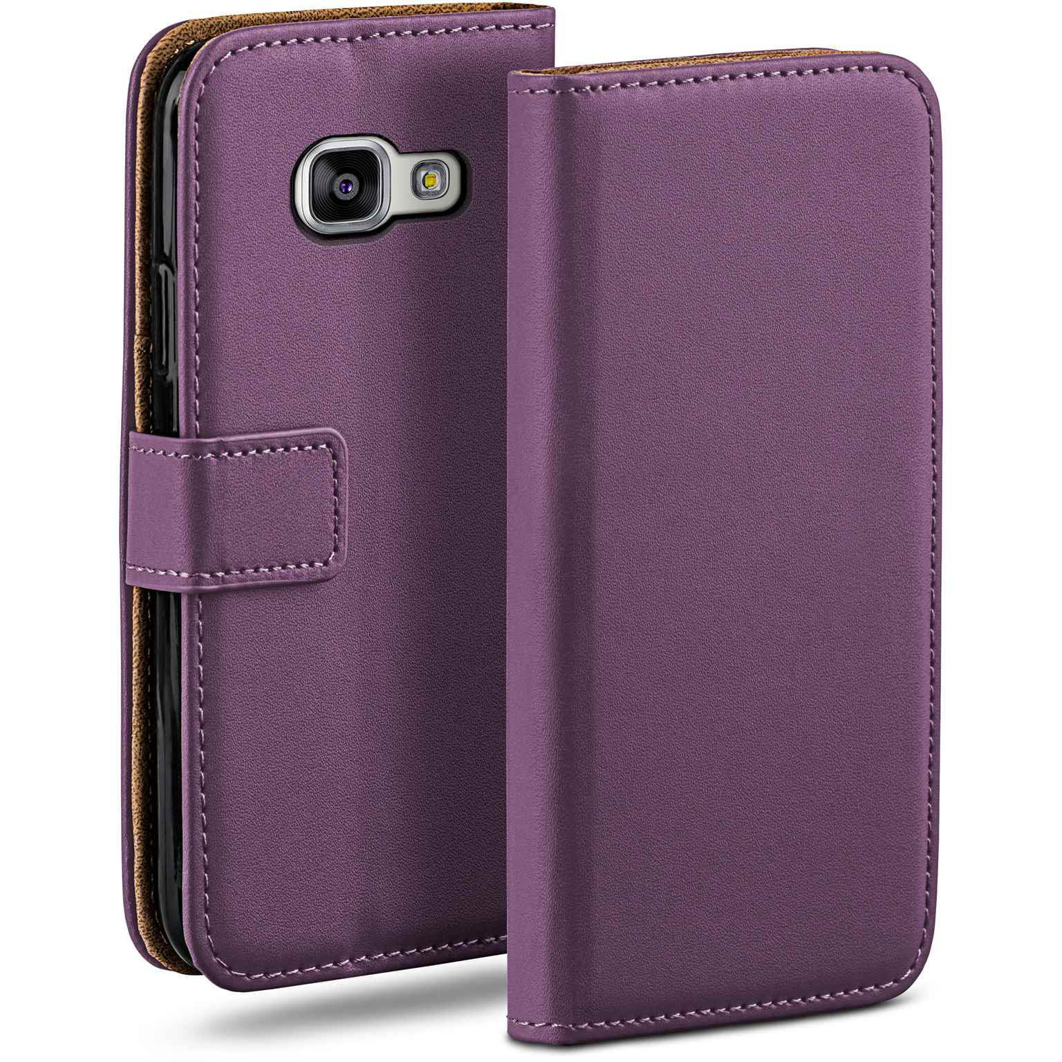 moex Book Case für Samsung Galaxy A3 (2016) Klapphülle mit Kartenfach Hauptbild