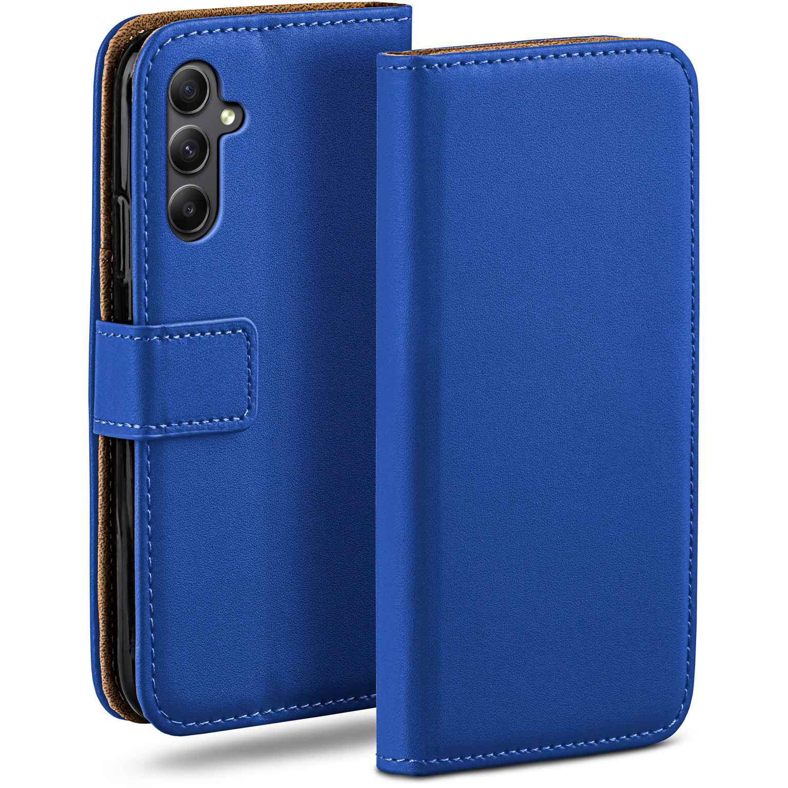 moex Book Case für Samsung Galaxy A34 5G Klapphülle mit Kartenfach – Weiteres Produktbild 1