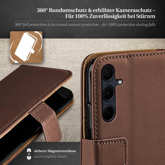 moex Book Case für Samsung Galaxy A35 5G Klapphülle mit Kartenfach – Weiteres Produktbild 3 moex Book Case für Samsung Galaxy A35 5G Klapphülle mit Kartenfach – Weiteres Produktbild 3
