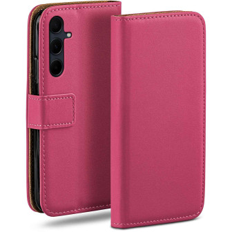 moex Book Case für Samsung Galaxy A35 5G Klapphülle mit Kartenfach – Berry-Fuchsia moex Book Case für Samsung Galaxy A35 5G Klapphülle mit Kartenfach – Berry-Fuchsia