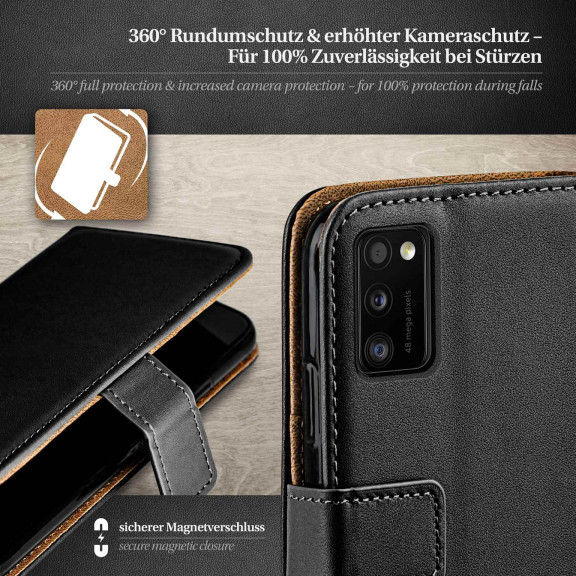 moex Book Case für Samsung Galaxy A41 Klapphülle mit Kartenfach – Weiteres Produktbild 3 moex Book Case für Samsung Galaxy A41 Klapphülle mit Kartenfach – Weiteres Produktbild 3