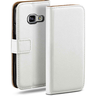 moex Book Case für Samsung Galaxy A5 (2016) Klapphülle mit Kartenfach – Pearl-White moex Book Case für Samsung Galaxy A5 (2016) Klapphülle mit Kartenfach – Pearl-White