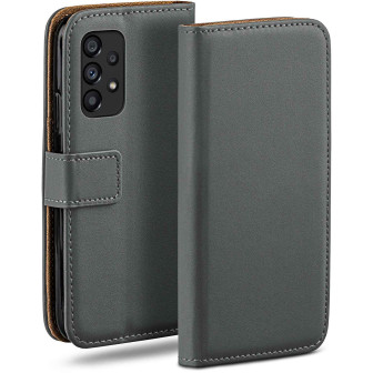 moex Book Case für Samsung Galaxy A53 5G Klapphülle mit Kartenfach – Anthracite-Gray moex Book Case für Samsung Galaxy A53 5G Klapphülle mit Kartenfach – Anthracite-Gray