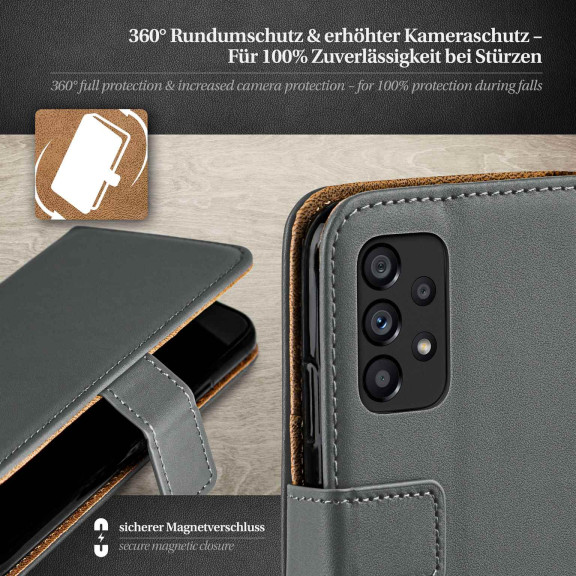 moex Book Case für Samsung Galaxy A53 5G Klapphülle mit Kartenfach – Weiteres Produktbild 3 moex Book Case für Samsung Galaxy A53 5G Klapphülle mit Kartenfach – Weiteres Produktbild 3