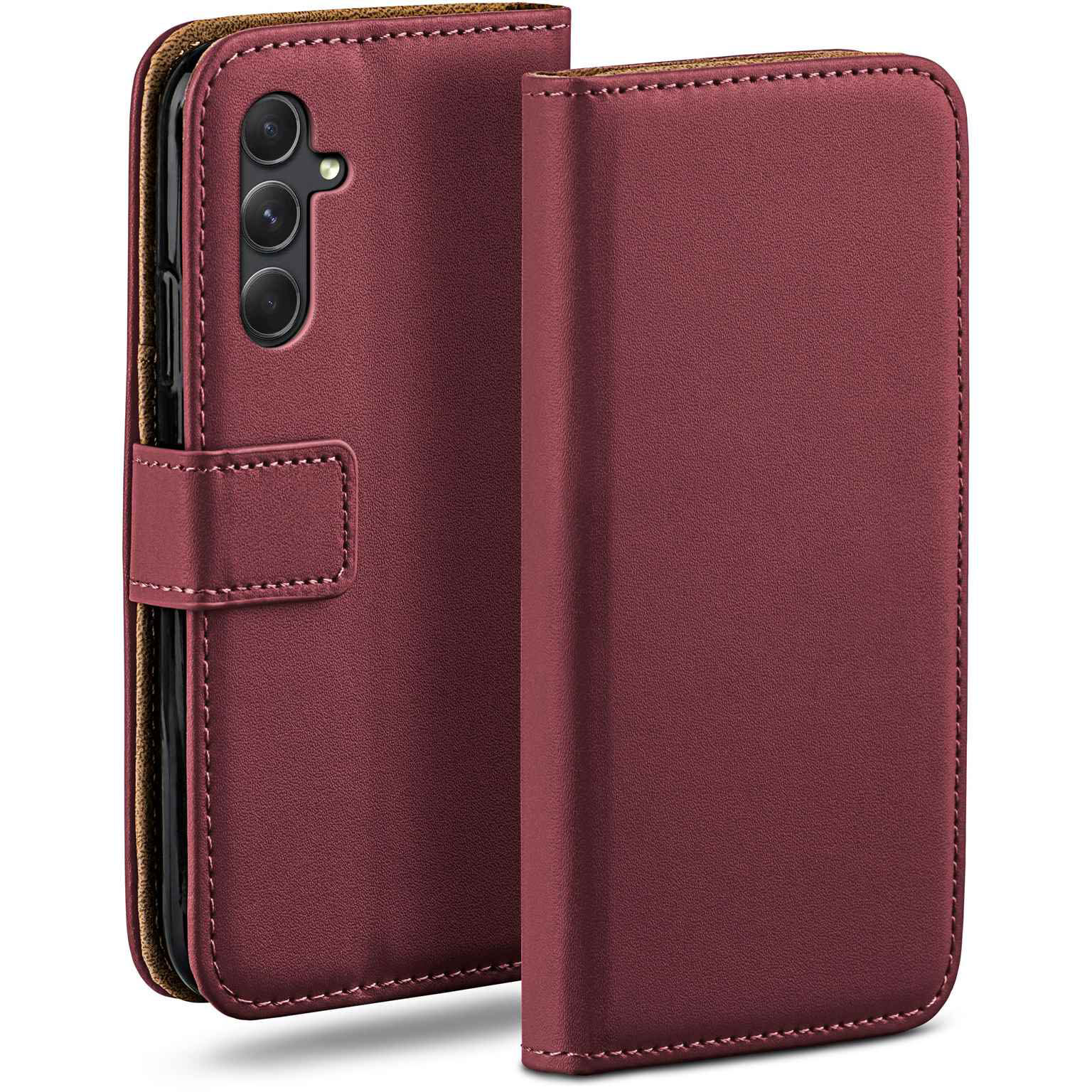 moex Book Case für Samsung Galaxy A54 5G Klapphülle mit Kartenfach – Weiteres Produktbild 1 moex Book Case für Samsung Galaxy A54 5G Klapphülle mit Kartenfach – Weiteres Produktbild 1