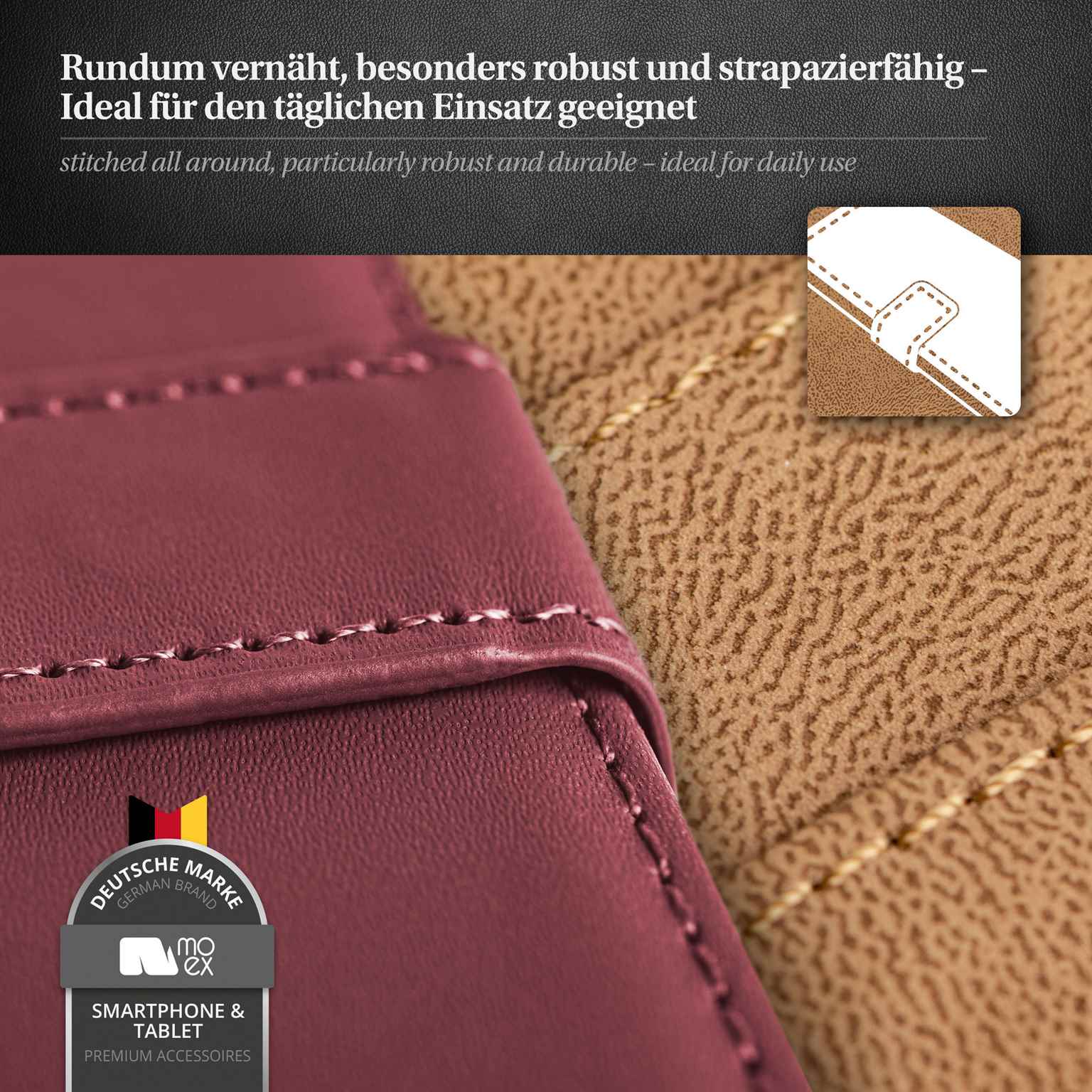 moex Book Case für Samsung Galaxy A54 5G Klapphülle mit Kartenfach – Weiteres Produktbild 5 moex Book Case für Samsung Galaxy A54 5G Klapphülle mit Kartenfach – Weiteres Produktbild 5