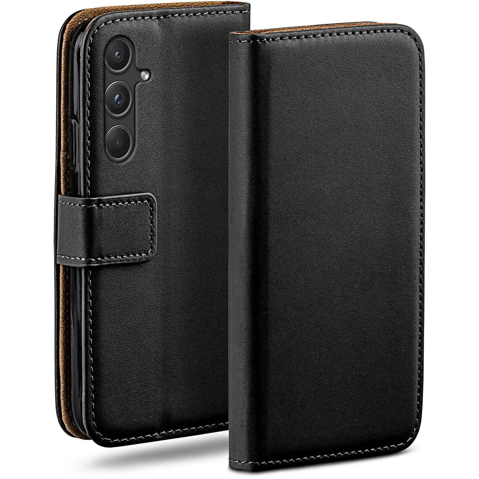 moex Book Case für Samsung Galaxy A55 5G Klapphülle mit Kartenfach – undefined
