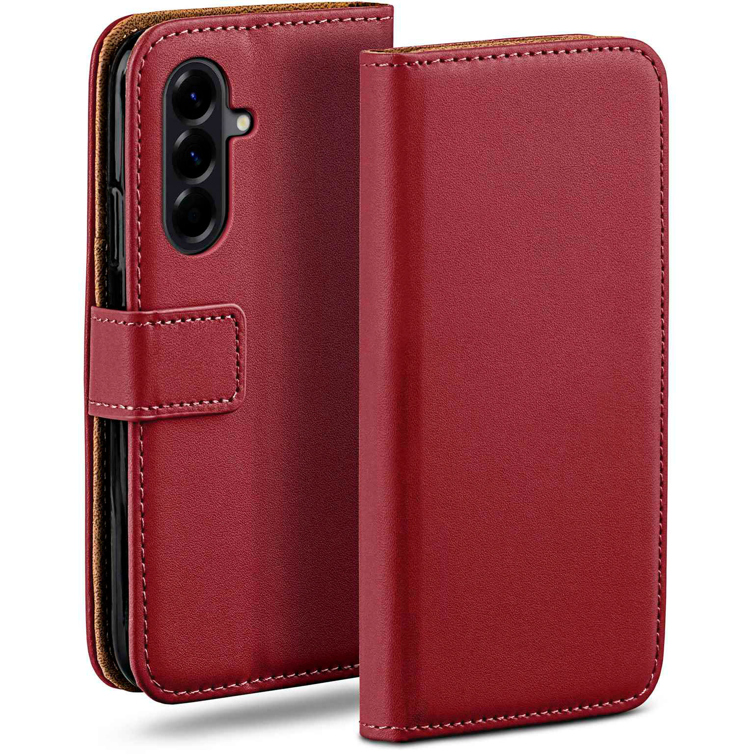 moex Book Case für Samsung Galaxy A56 5G Klapphülle mit Kartenfach – Weiteres Produktbild 1