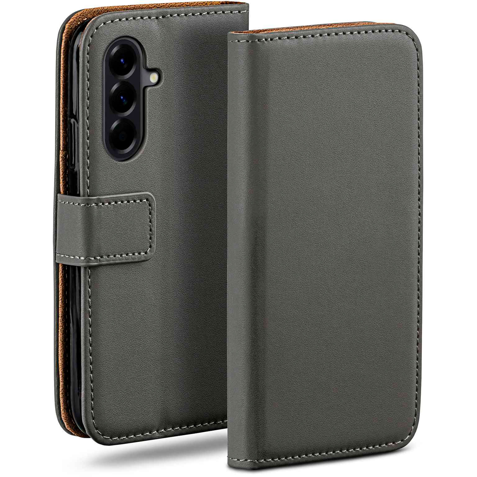 moex Book Case für Samsung Galaxy A56 5G Klapphülle mit Kartenfach – Weiteres Produktbild 1
