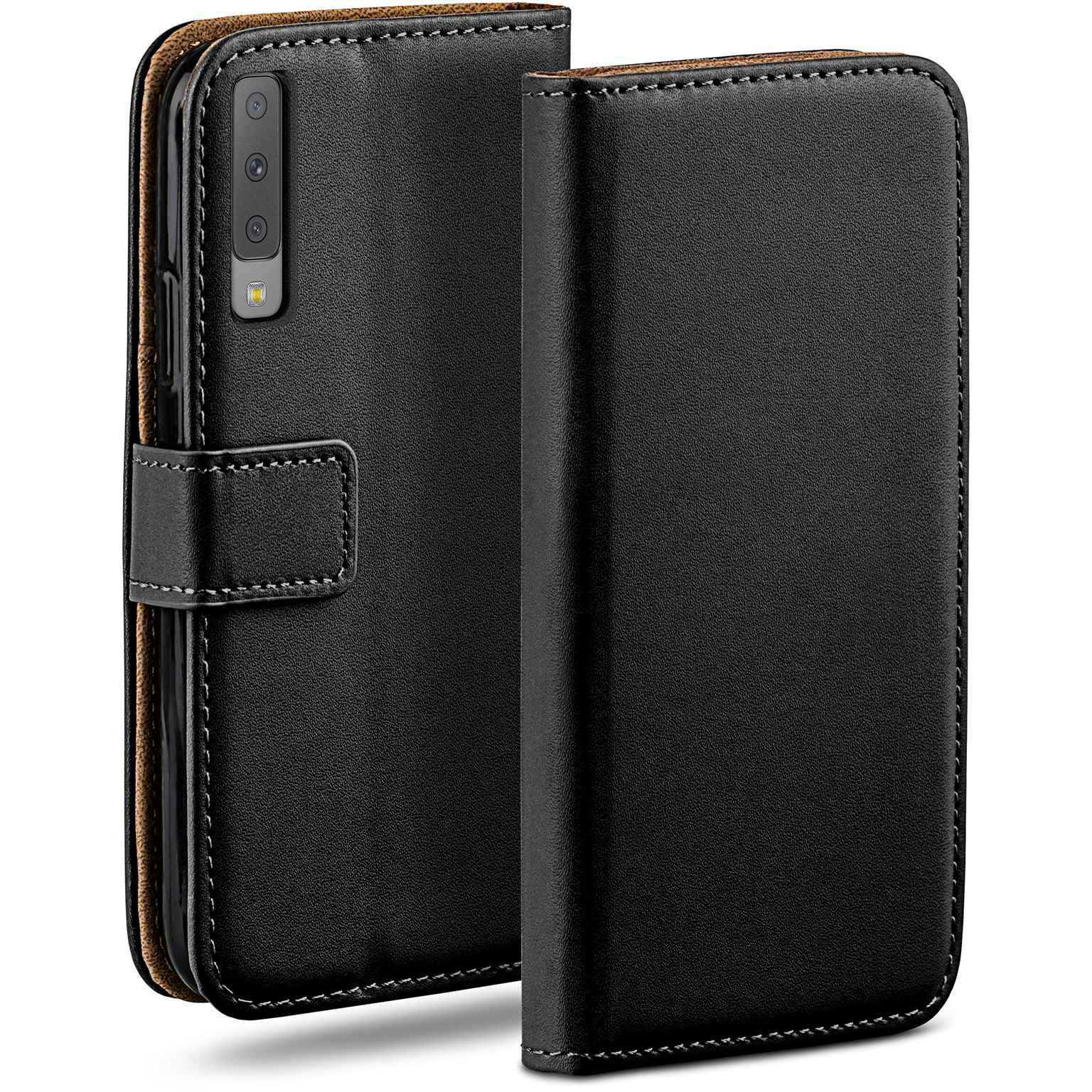 moex Book Case für Samsung Galaxy A7 (2018) Klapphülle mit Kartenfach – undefined