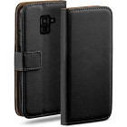 moex Book Case für Samsung Galaxy A8 (2018) Klapphülle mit Kartenfach – Weiteres Produktbild 1