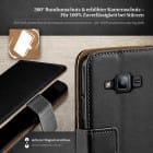 moex Book Case für Samsung Galaxy J3 (2016) Klapphülle mit Kartenfach – Weiteres Produktbild 3
