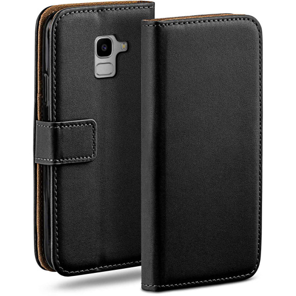 moex Book Case für Samsung Galaxy J6 (2018) Klapphülle mit Kartenfach – Weiteres Produktbild 1