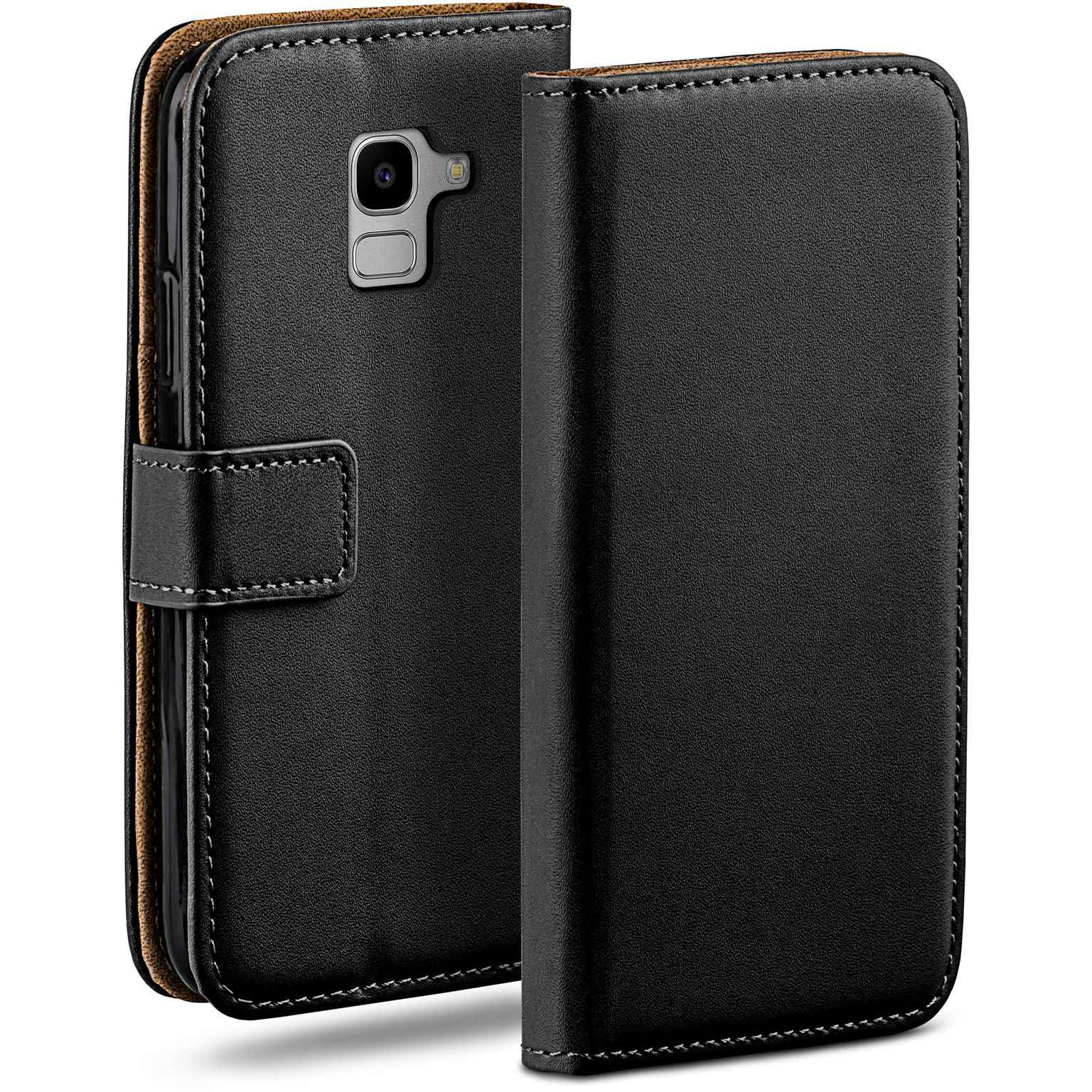 moex Book Case für Samsung Galaxy J6 (2018) Klapphülle mit Kartenfach – undefined