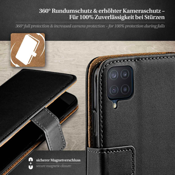 moex Book Case für Samsung Galaxy M12 Klapphülle mit Kartenfach – Weiteres Produktbild 3 moex Book Case für Samsung Galaxy M12 Klapphülle mit Kartenfach – Weiteres Produktbild 3