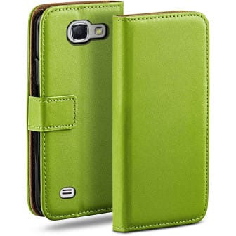 moex Book Case für Samsung Galaxy Note 2 Klapphülle mit Kartenfach – Lime-Green moex Book Case für Samsung Galaxy Note 2 Klapphülle mit Kartenfach – Lime-Green